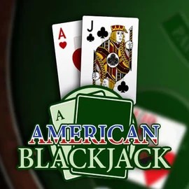 American Blackjack logo by Habanero at Rollflame Casino