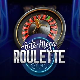 Auto Mega Roulette slot icon by Pragmatic Play, available at Rollflame Casino