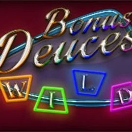 Bonus Deuces Wild (RTG) online game logo by RTG (Reel Time Gaming) on rollflame.at
