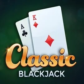 Classic Blackjack slot visual from Red Tiger Gaming available on rollflame.at
