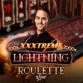 XXXtreme Lightning Roulette casino game by Evolution – featured logo at Rollflame Casino